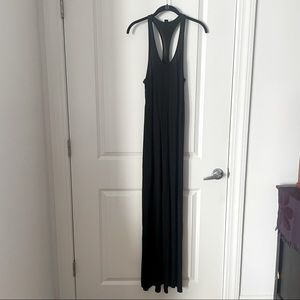 Volcom Beach Dress Racerback Open Knit Back, Size Small Black